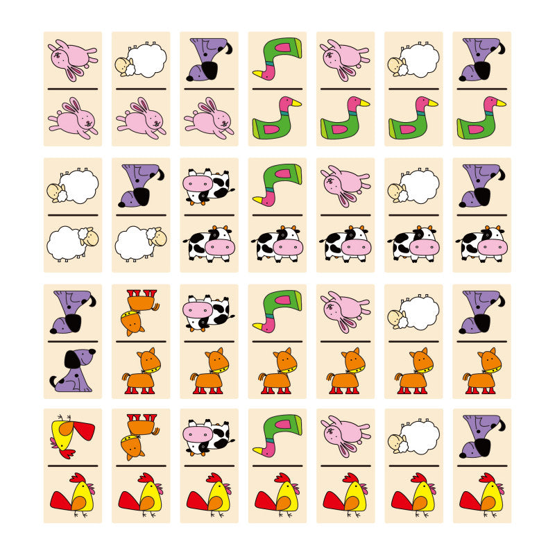 Domino, Animale de la ferma, Viga